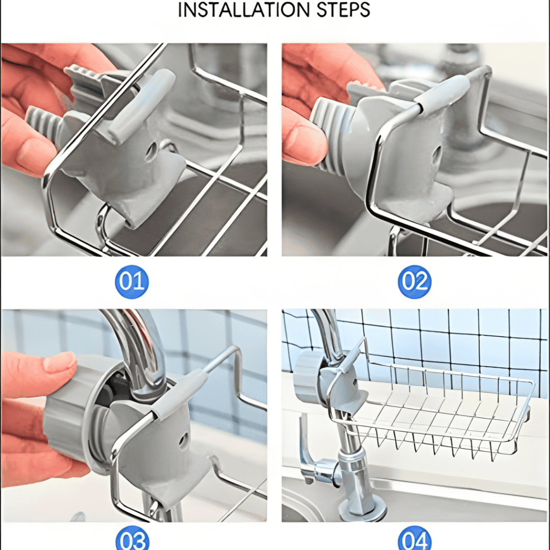 DrainNest™ Sink Organizer