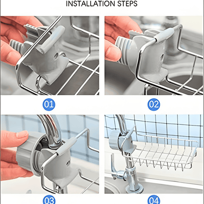 DrainNest™ Sink Organizer