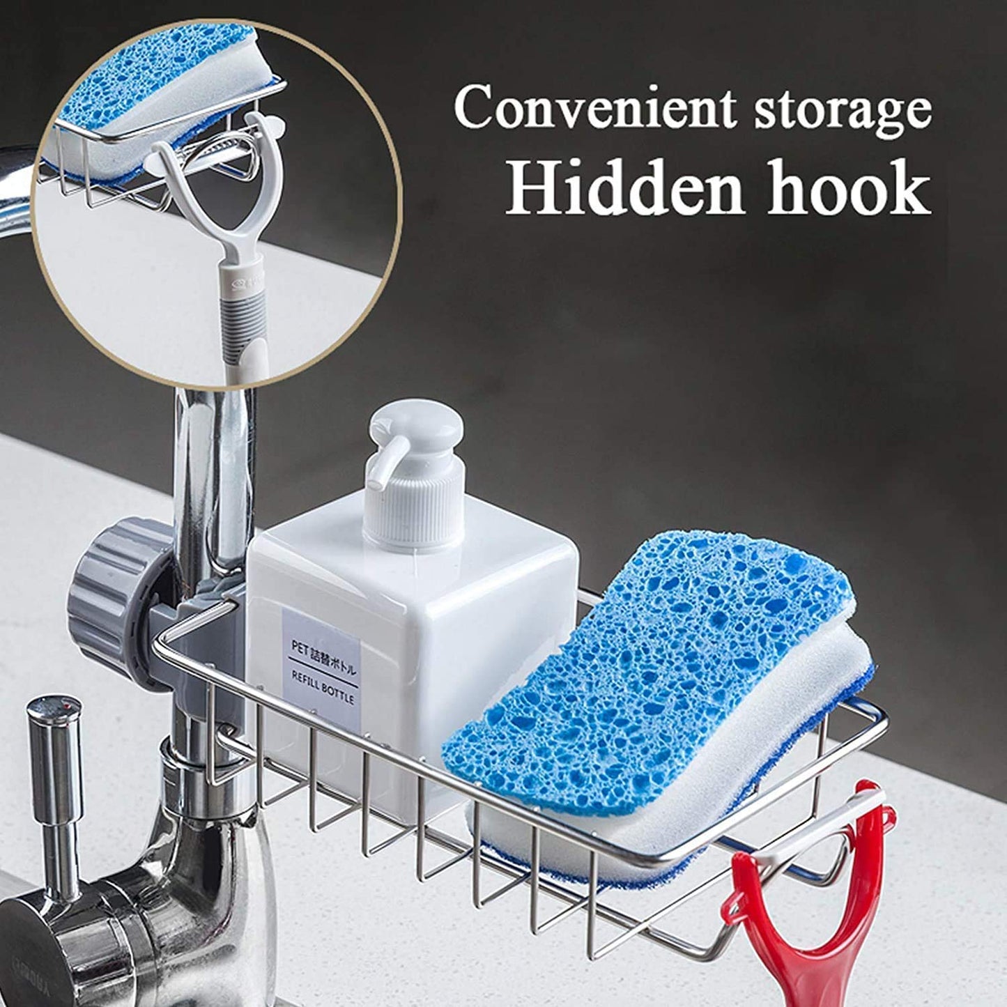 DrainNest™ Sink Organizer