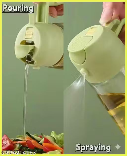Two in One Oil Sprayer Dispenser - Both Spray & Pour